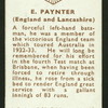 E. Paynter.