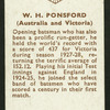 W.H. Ponsford.