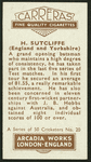 H. Sutcliffe.