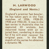 H. Larwood.