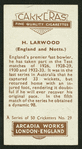 H. Larwood.