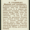 E. Tyldesley.