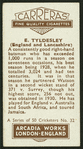 E. Tyldesley.