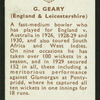 G. Geary.