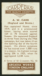 A.W. Carr.