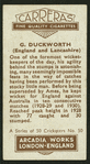 G. Duckworth.