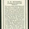 A.H. Bakewell.