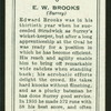 E.W. Brooks.