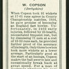 W. Copson.