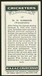 H.H. Gibbons.