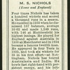 M.S. Nichols.