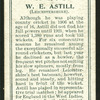 W. E. Astill (Leicestershire).