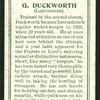 G. Duckworth (Lancashire).