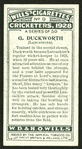 G. Duckworth (Lancashire).