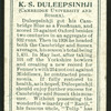 K. S. Duleepsinhji (Cambridge University and Sussex).