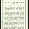 Mr. P. G. H. Fender (Surrey).
