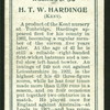 H. T. W. Hardinge (Kent).