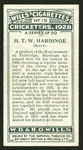 H. T. W. Hardinge (Kent).