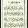 E. Hendren (Middlesex).