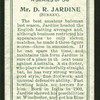 Mr. D. R. Jardine (Surrey).
