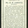 Mr. D. R. Jardine (Surrey).