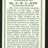 Mr. V. W. C. Jupp (Northamptonshire).