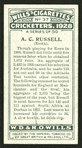 A. C. Russell (Essex).