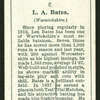 L. A. Bates. (Warwickshire.).