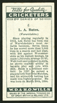 L. A. Bates. (Warwickshire.).