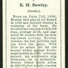 E. H. Bowley. (Sussex.).