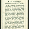 A. M. Crawley. (Oxford University and Kent.).