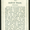 Andrew Ducat. (Surrey.).