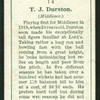 T. J. Durston. (Middlesex.).