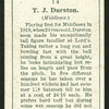 T. J. Durston. (Middlesex.).
