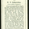 P. T. Eckersley. (Lancashrie Captain.).