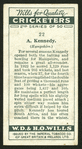 A. Kennedy. (Hampshire.).