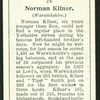 Norman Kilner. (Warwickshire.).