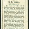 G. B. Legge. (Kent Captain.).
