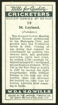 M. Leyland. (Yorkshire.).