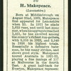 H. Makepeace. (Lancashire.).