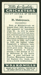 H. Makepeace. (Lancashire.).