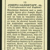 Joseph Hardstaff.