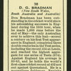 D.G. Bradman.