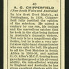 A.G. Chipperfield.