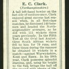 E.C. Clark.