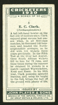 E.C. Clark.