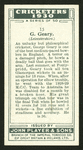 G. Geary.