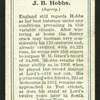 J.B. Hobbs.