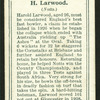 H. Larwood.