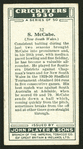 S. McCabe.